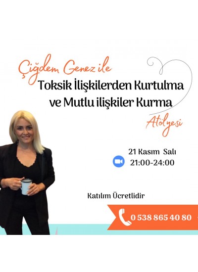 ÇİĞDEM GENEZ MUTLU İLİŞKİLER ATÖLYESİ