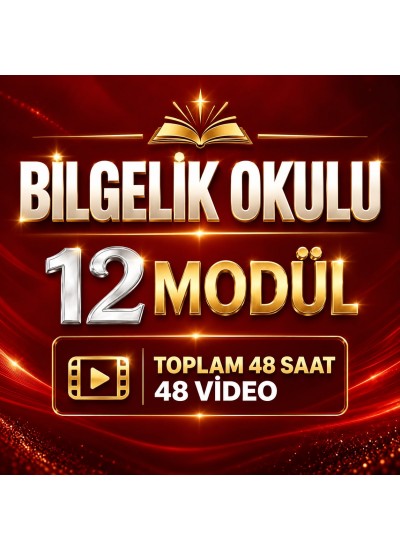 BİLGELİK OKULU 12 MODÜL BİRLİKTE (HAZIR KAYIT) BİLGELİK OKULU 12 MODÜL BİRLİKTE (HAZIR KAYIT)