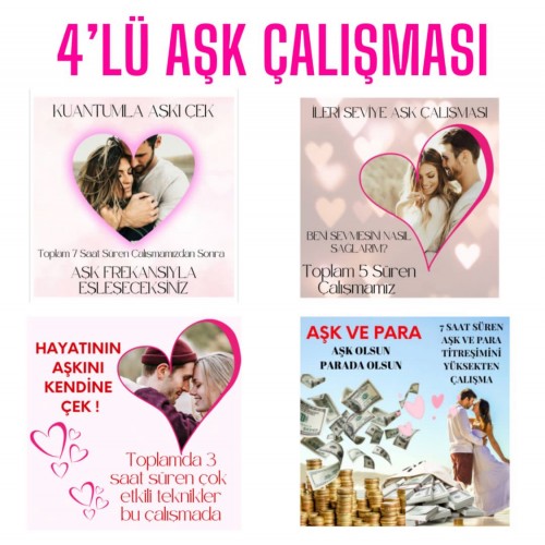 4’LÜ AŞK PAKETİ