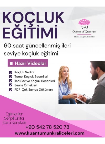 60 SAATLİK KOÇLUK EĞİTİMİ (HAZIR KAYIT)