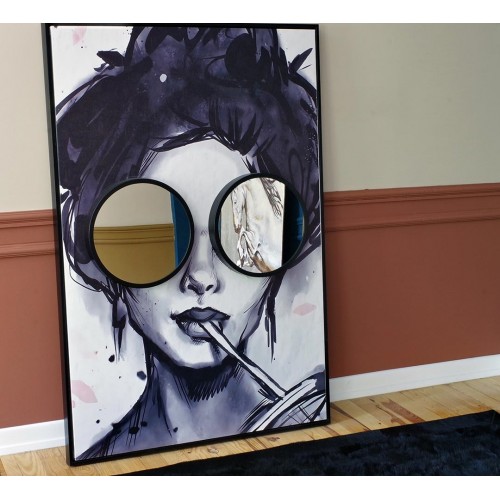 Spactacular Yağlı Boya Dokulu Tablo