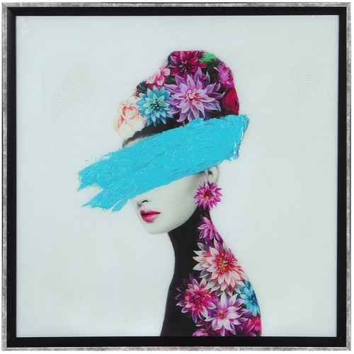 KIMONO BLUE KADIN KARE TABLO