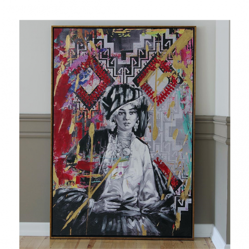 DIAMOND YAĞLIBOYA DOKULU TABLO