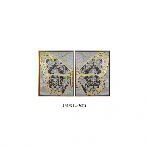 BUTTERFLY TWIN MODERN TABLO SETİ 
