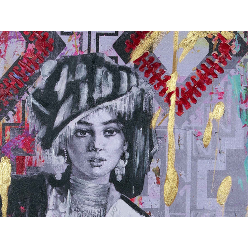 DIAMOND YAĞLIBOYA DOKULU TABLO